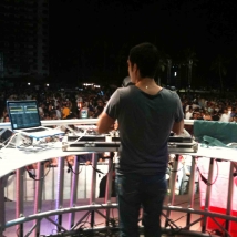 Bob Sinclar & Carlos Fauvrelle @ NYE event, Puerta Vallarta:Mexico, 31.12.2009-12