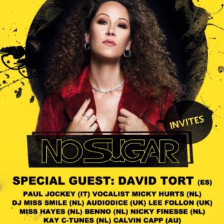 David Tort for No Sugar @ Crea, Amsterdam (The Netherlands) on October 18th, 2019