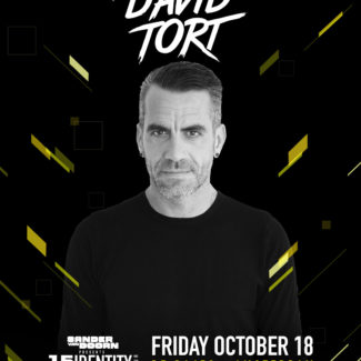 David Tort @ De Bajes, Amsterdam (The Netherlands) on October 18th, 2019 (ADE 2019 event)