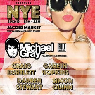Michael Gray (Full Intention) @ L’America, Cardiff (UK) on December 31st, 2019