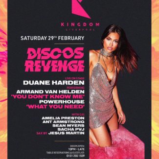 Duane Harden @ Kingdom, Liverpool (UK) on February 29th, 2020