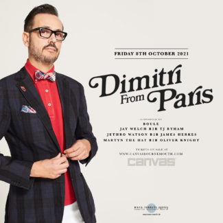 Dimitri From Paris @ Canvas, Bournemouth (Great Britain) on October 08th, 2021
