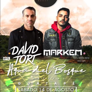 David Tort & Markem @ Aqua del Bosque Festival, Medellin (Colombia) on August 14th, 2021