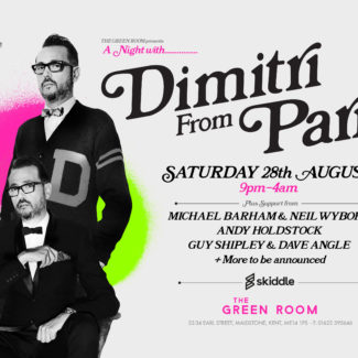 Dimitri From Paris @ The Green Room, Maidstone (UK) on August 28th, 2021