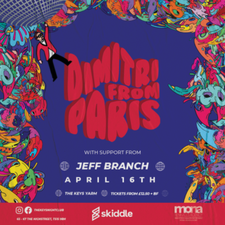 Dimitri From Paris @ The Keys, Yarms (UK) on Saturday, 16th April 2022