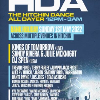 Dead As Disko @ HDA, Hitchin (UK) on May 01st, 2022