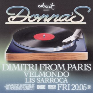 Dimitri From Paris @ Cabaret Club, Edition Hotel, Barcelona (Spain) on May 20th, 2022