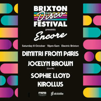 Dimitri From Paris @ Electric Brixton Festival @ Prince Of Wales, Brixton (UK) on October 08th, 2022