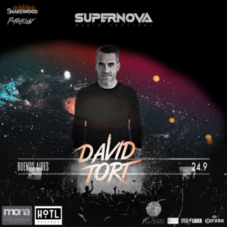 David Tort @ Supernova Music Festival, Buenos Aires (Argentina) on September 24th, 2022