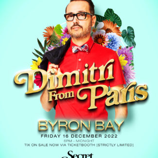 Dimitri From Paris @ Secret Garden, Byron Bay (Australia) on December 16th, 2022