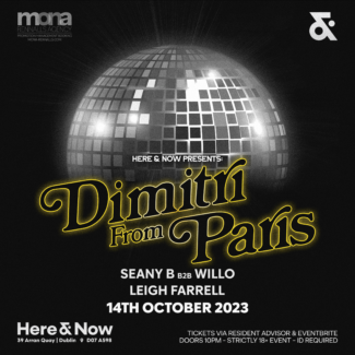 Dimitri From Paris @ Here & Now, Dublin (Ireland) on October 14th, 2023